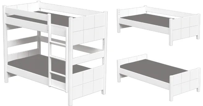 Casakids Cosy Κουκέτα Μετατρεπόμενη με Αποσπώμενη Σκάλα CasaBaby