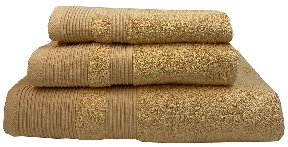 Πετσέτα 980 Yellow Astron Χεριών 30x50cm 100% Cotton