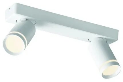 Σποτ Φωτιστικό Οροφής 2ΦΩΤΟ ΑΛΟΥΜΙΝΙΟ IP20 32X7X13,5CM DIVINO Aca-RA3632SWH-Λευκό RA3632SWH