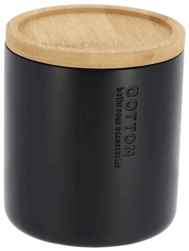 Δοχείο Αποθήκευσης 06.67101237 Black Polyresin, Bamboo