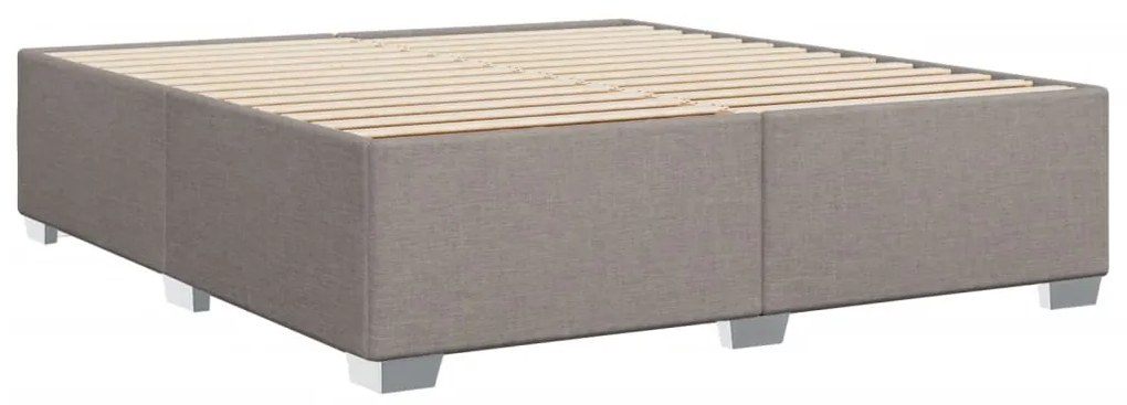 ΚΡΕΒΑΤΙ BOXSPRING ΜΕ ΣΤΡΩΜΑ TAUPE 180X200 ΕΚ. ΥΦΑΣΜΑΤΙΝΟ 3285964