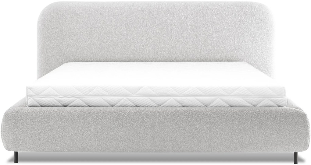 Επενδυμένο κρεβάτι Prius-180 x 200-Leuko - 244.00Χ229.00Χ105.00cm