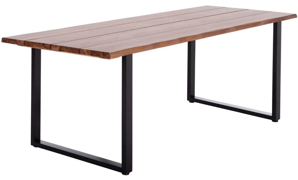 ΤΡΑΠΕΖΙ ΤΡΑΠΕΖΑΡΙΑΣ FRIGGO HM6298.01 ΞΥΛΟ ΑΚΑΚΙΑΣ-3,5εκ πάχος 200x100x77Υεκ.