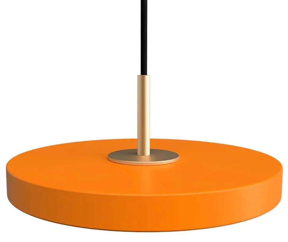 Φωτιστικό Οροφής Asteria Micro 2428 15x5,7cm Led 370lm 12W 3000K Orange-Brass Umage