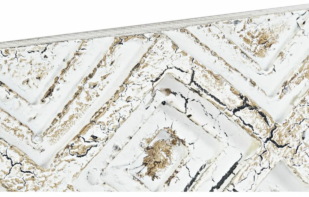 Κεφαλάρι κρεβατιού DKD Home Decor 162 x 4 x 82 cm Λευκό Ξύλο MDF