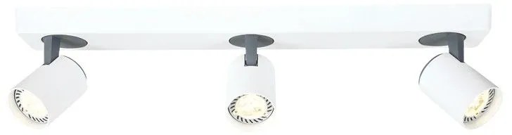 Φωτιστικό Οροφής Σποτ RA313S54WG 3XGU10 54Χ7Χ12 White Aca Decor Aluminium