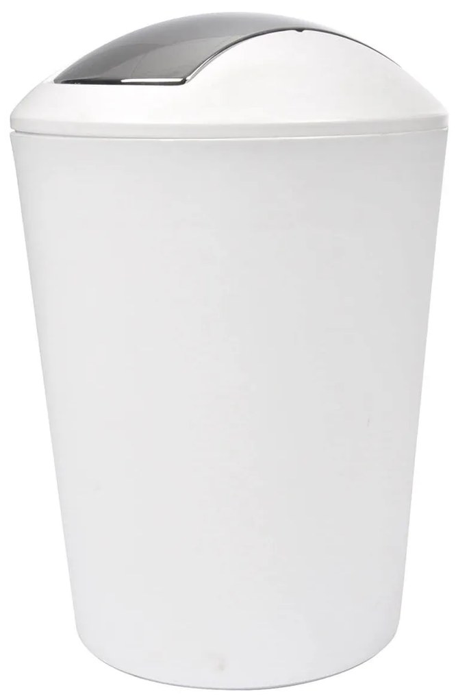Καλάθι απορριμμάτων Douceur d'intérieur με χωρητικότητα 5.6L και διαστάσεις 19.7x28.5cm - White