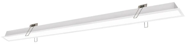 Γραμμικό Φωτιστικό Χωνευτό Viokef Sasa 3917-03198-4-W-P-N L1980 4000K Λευκό