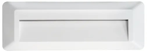 Απλίκα Φωτιστικό Τοίχου IP65 LED 2W 3000K 100 lm Ορθογώνιο SLIM ACA-SLIM32NW-Λευκό SLIM32NW