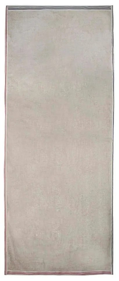 Πετσέτα Θαλάσσης Lines Beige White Fabric Θαλάσσης 80x160cm 100% Βαμβάκι