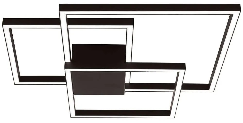 Φωτιστικό Οροφής - Πλαφονιέρα 2023 Led 3000K 42W Sandy Black Aluminum,Acrylic