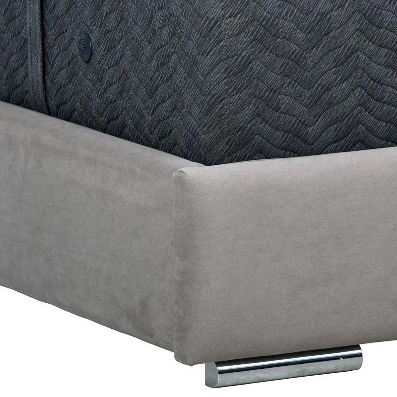 Επενδυμένο Κρεβάτι Udine Fylliana Μπέζ Διπλό 160x200 εκ. 167x214x115 εκ.