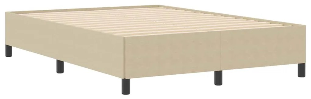 vidaXL Σκελετός Κρεβατιού Γκρι Πράσινο 140 x 190 cm Βελούδο