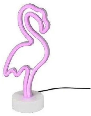 Επιτραπέζιο Φωτιστικό Φλαμίνγκο Flamingo R55240101 Trio Lighting R55240101 Λευκό