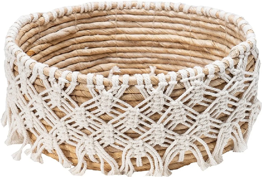 Basket S Line στρογγυλό με κρόσια small S1291-00N3