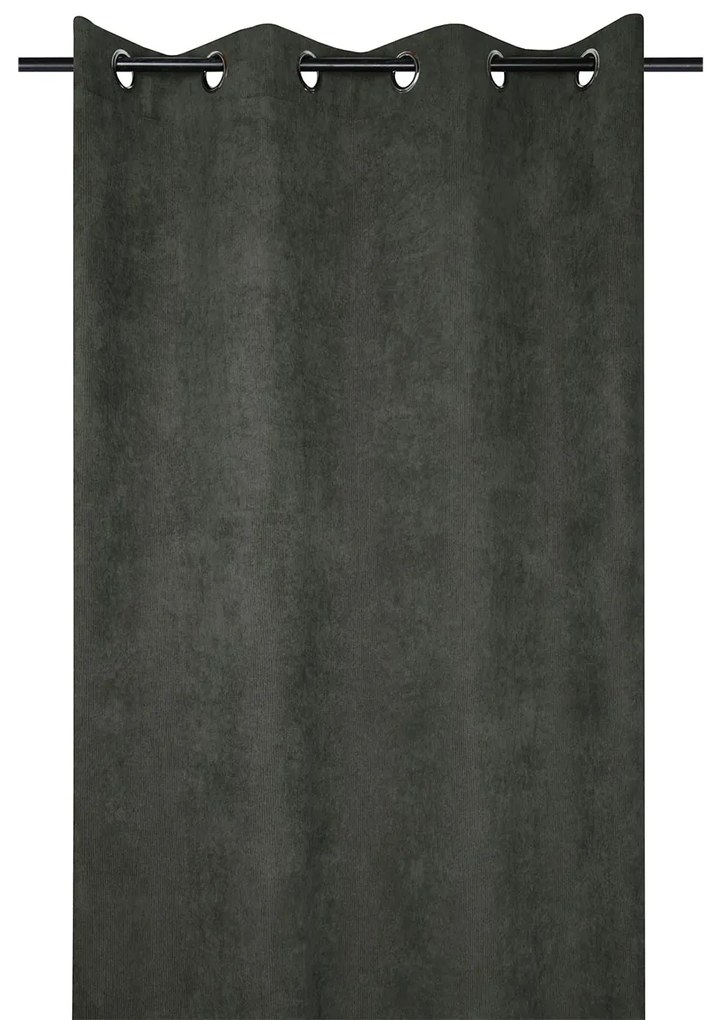 Κουρτίνα Βελουτέ (140x260) Με Τρουκς S-F Antonin Kaki R6C332004