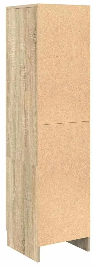 vidaXL Highboard Δρύς Sonoma 31.5 x 32 x 122.5 εκ