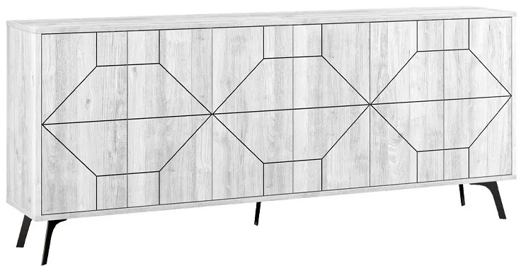 ΜΠΟΥΦΕΣ DUNE MEGAPAP ΧΡΩΜΑ ΛΕΥΚΟ ΑΝΤΙΚΕ 184X35X77,4ΕΚ.