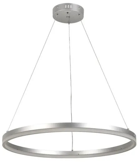 Κρεμαστό Φωτιστικό Οροφής LED 45W IP20 3CCT Inlight-6095-C-Silver-Ασημί 6095-C-Silver