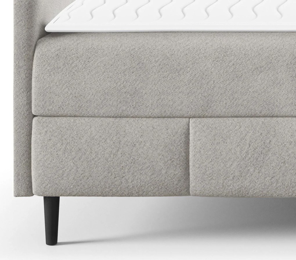 Επενδυμένο κρεβάτι Box Best II-Mauro-140 x 200