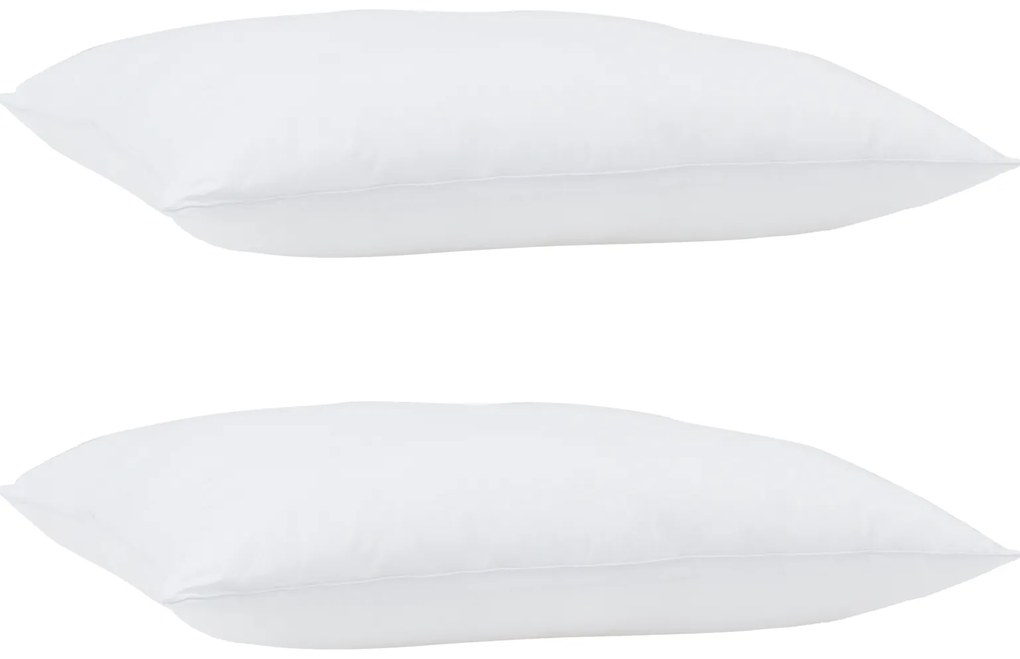 vidaXL Μαξιλάρια 2 pcs Λευκό 30 x 50 cm