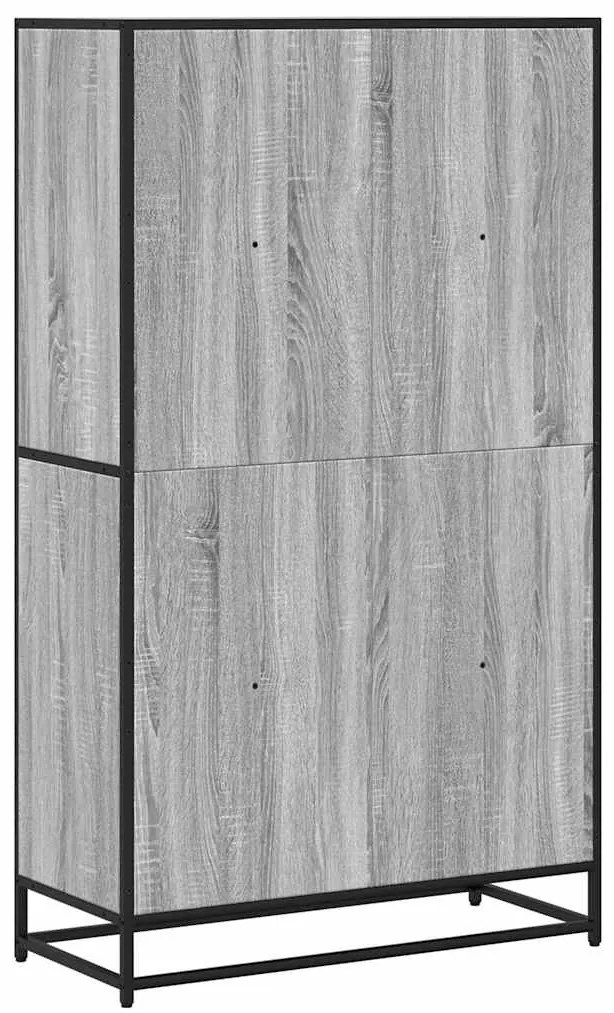 Βιβλιοθήκη Γκρι Sonoma 80,5x35x139 cm Ξύλινη κατασκευή 3300848