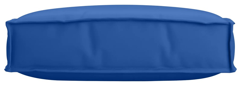 vidaXL Μαξιλάρι Παλέτας για Καθίσμα Μπλε 60 x 60 x 12 εκ, Υφασμα Οξφόρδης