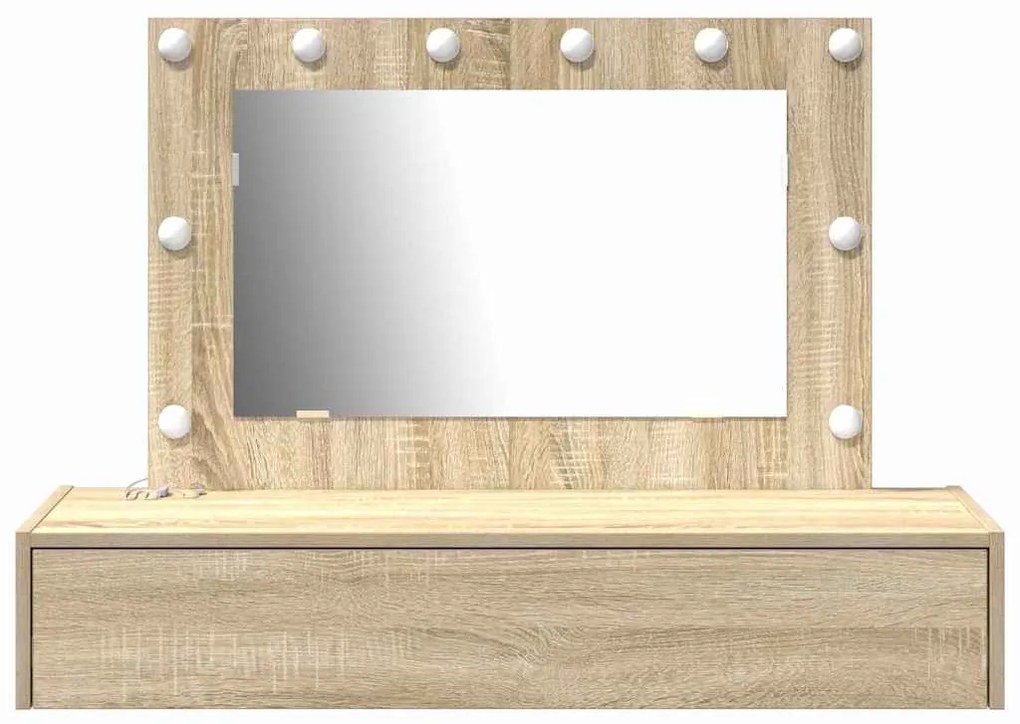vidaXL Τραπέζι περιποίησης Καφέ 100 x 40 x 70 εκ. Επεξεργασμένο ξύλο