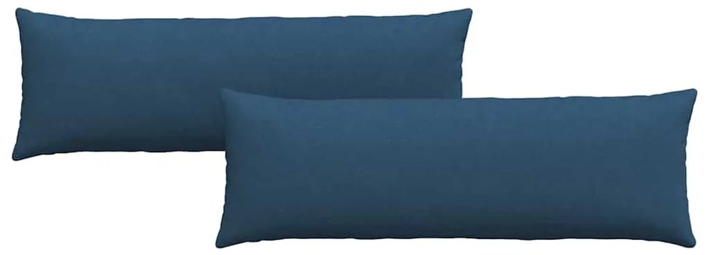 vidaXL Μαξιλάρι Καναπέ 2 pcs Μπλε 120 x 40 cm ύφασμα