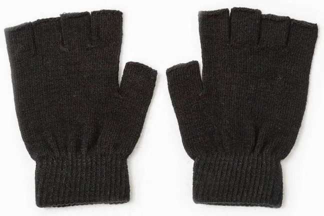 Χειμωνιάτικα γάντια χωρίς δάχτυλα - Winter fingerless gloves