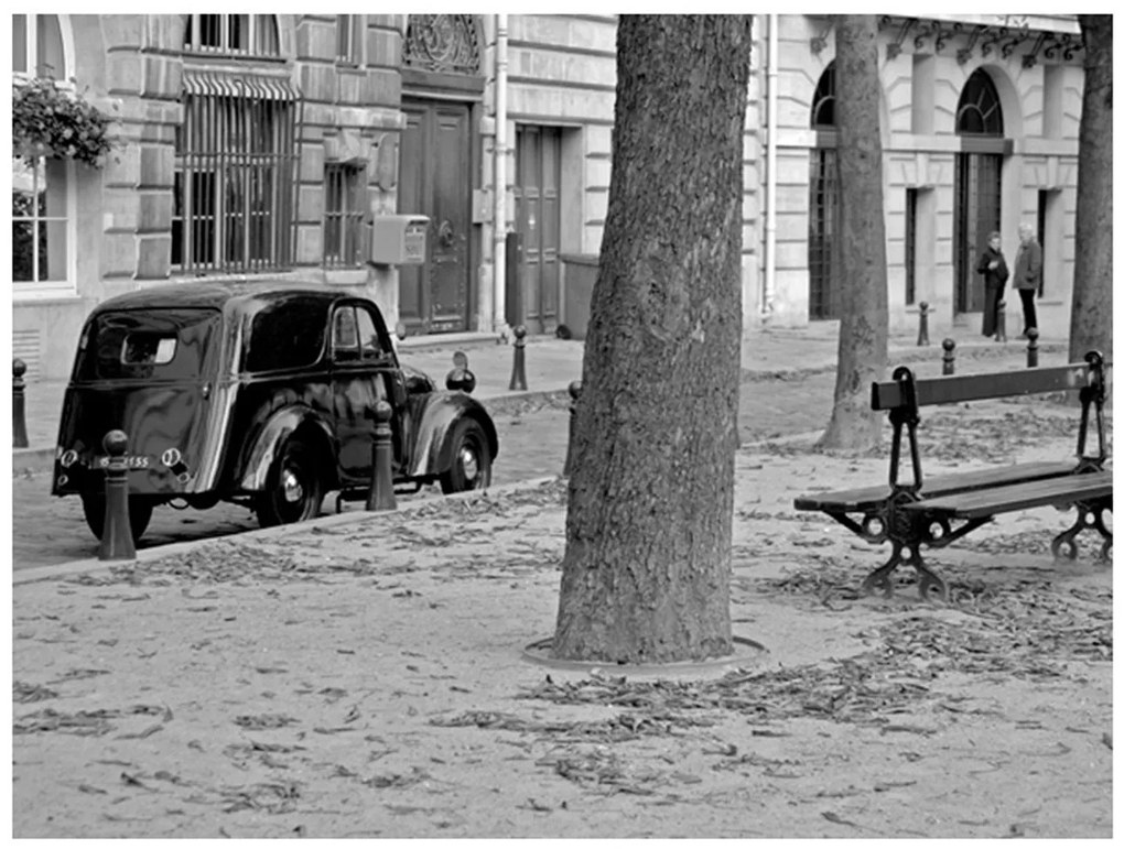 Φωτοταπετσαρία - Peaceful French street 200x154