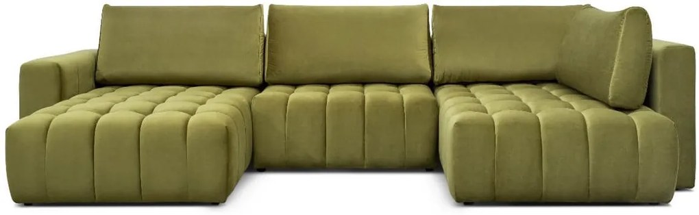 Γωνιακός καναπές Bonita-Lime-Αριστερή - 350.00 Χ 170.00 Χ 85.00
