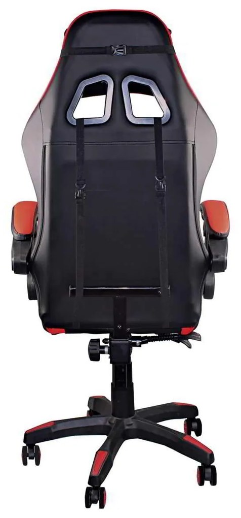 Gaming Πολυθρόνα Bf7850 Pu Μαύρο/Κόκκινο . Διάσταση: 63x70x117/127cm