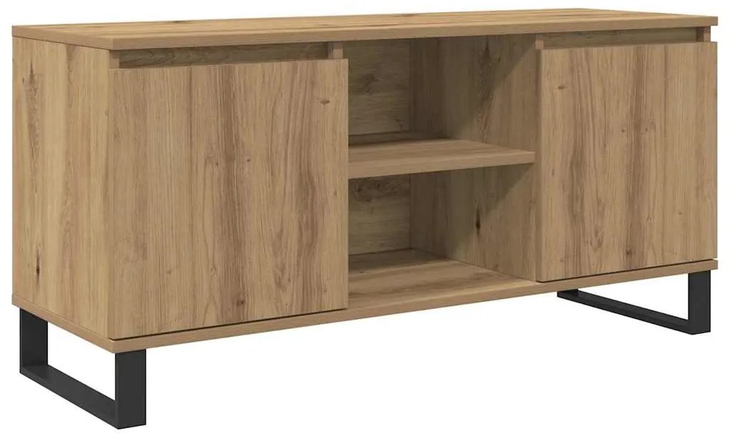 vidaXL Ντουλάπι TV Artisan Oak 104 x 35 x 50 εκ. Επεξεργασμένο ξύλο
