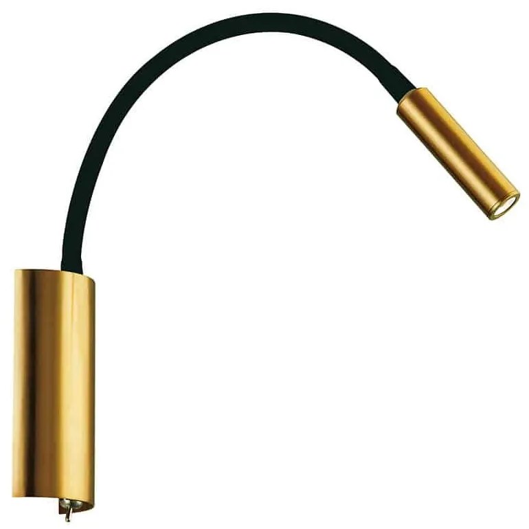 Φωτιστικό Τοίχου-Απλίκα Led Matrix 4218100 Gold Viokef Metal