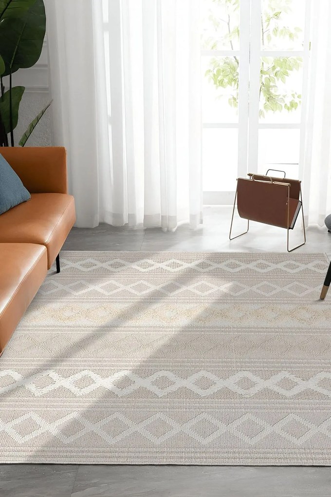 Χαλί W1121 213HFT2204 Beige-Cream Conceptum Hypnose 100X150cm