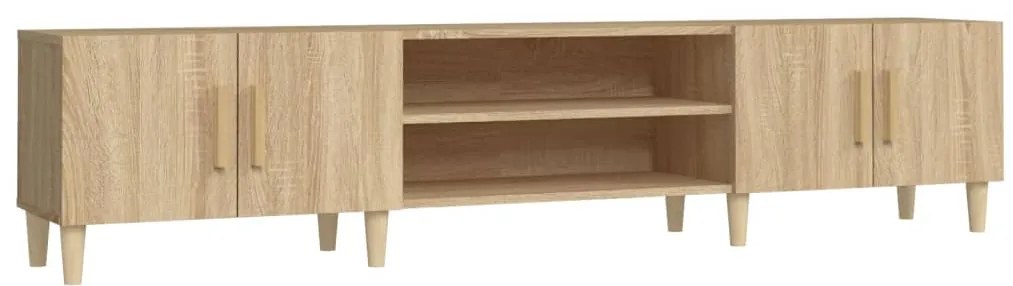 vidaXL Έπιπλο Τηλεόρασης Sonoma Δρυς 180x31,5x40 εκ. Επεξ. Ξύλο