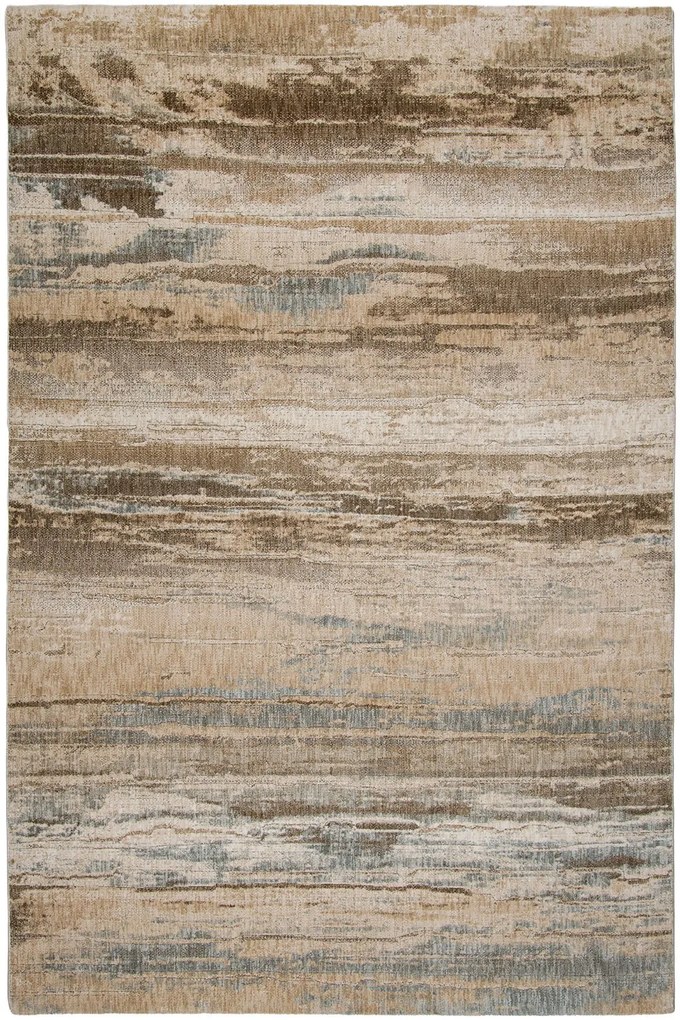 Χαλί Gaudi 17988 C10 Brown-Beige Βιοκαρπέτ 140X200cm