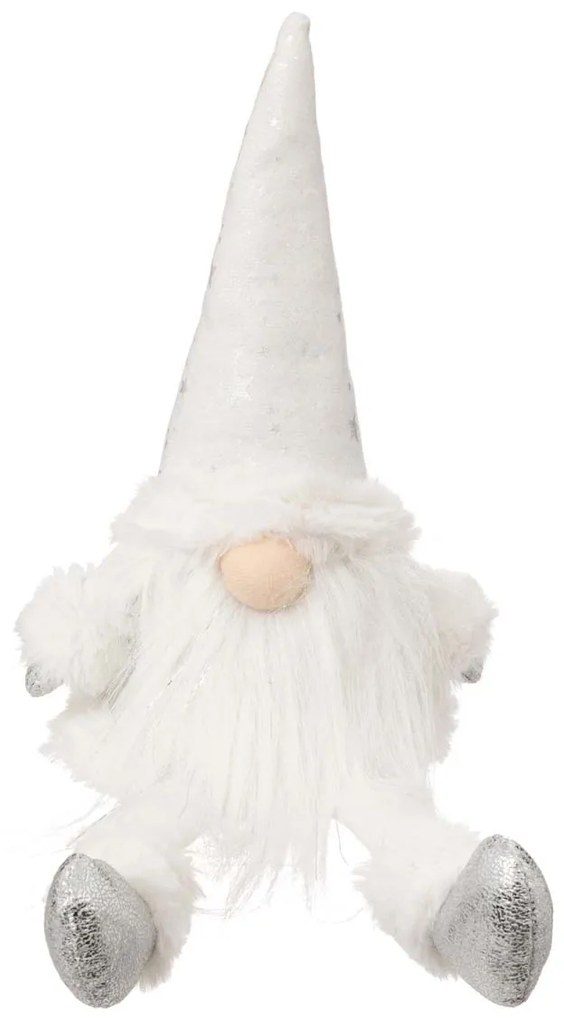 Χριστουγεννιάτικο Λούτρινο (14x12x46) A-S White Gnome 199386