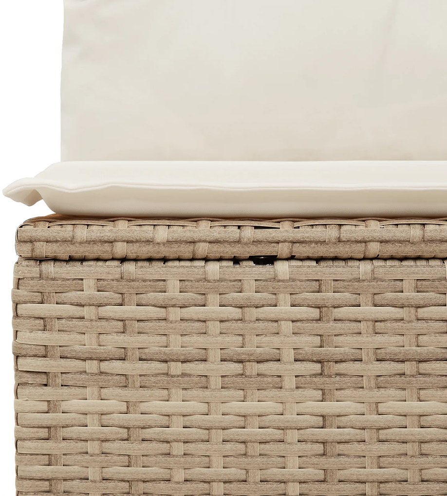 vidaXL Σετ Σαλονιού Κήπου 8 pcs Beige, λευκό Μεγάλο