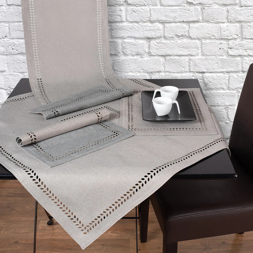 Σεμέν 2 Όψεων (40x120) Silk Fashion BG18 Grey