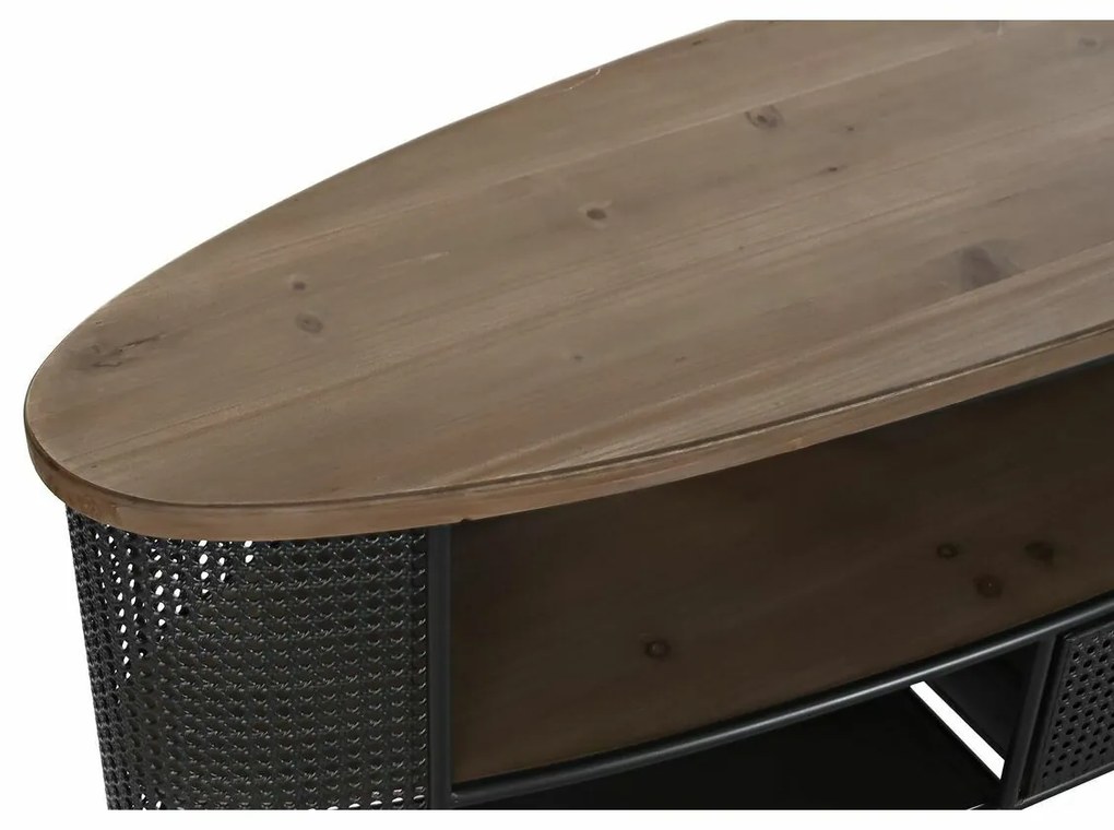 Τηλεόραση DKD Home Decor Έλατο Μέταλλο (150 x 39 x 58 cm)