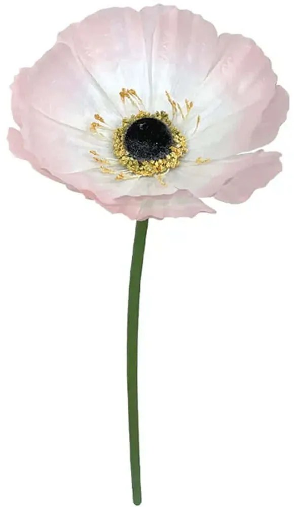 Τεχνητό Λουλούδι Ανεμώνη 00-23857-30-2 Φ35x105cm Pink Marhome Ύφασμα,Πλαστικό