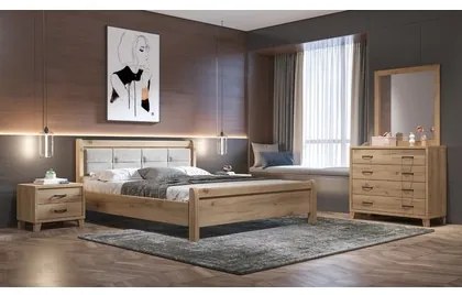 Savvidis Furniture  Κρεβάτι N16Δ Επενδυμένο με Ύφασμα Για Στρώμα 160x200 Μελί BEST-89003279