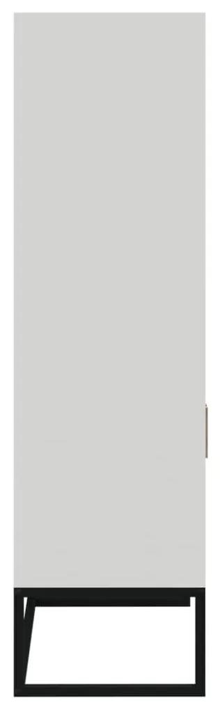 vidaXL Ντουλάπι Λευκό 60 x 35 x 125 εκ. από Επεξεργασμένο Ξύλο