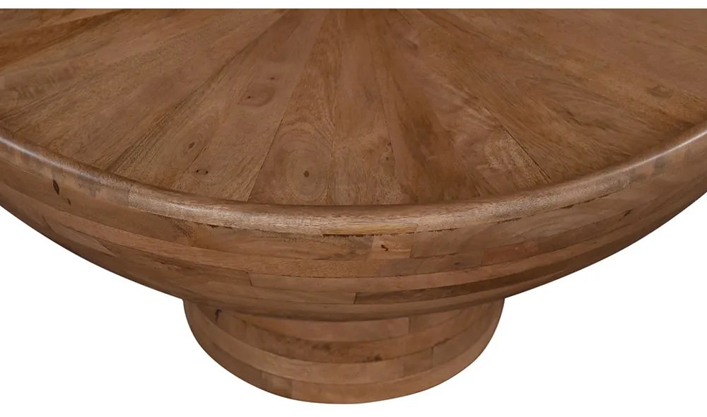 MOSI COFFEE TABLE ΦΥΣΙΚΟ 80x80xH40cm - 04-1009