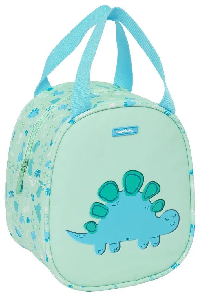 θερμική Θήκη Μεταφοράς Σνακ Safta Dino Πράσινο 19 x 22 x 14 cm