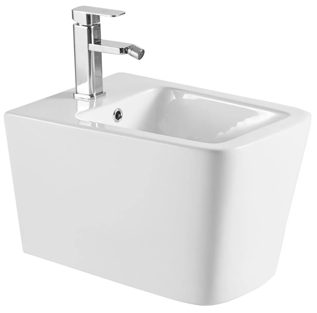 Karag LT 057F Μπιντέ αναρτώμενο White Glossy
