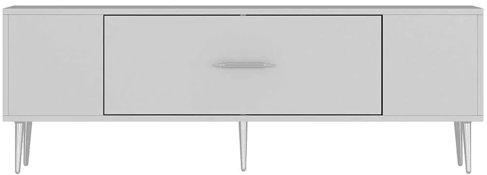 Έπιπλο Τηλεόρασης Dekos 475OLV1170 150x29,6x48,2cm White-Silver