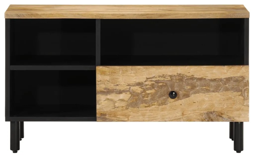 vidaXL Έπιπλο Τηλεόρασης 80 x 33 x 46 εκ. από Μασίφ Ξύλο Μάνγκο